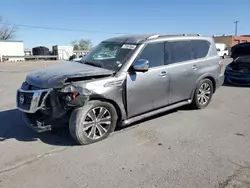 Nissan Armada salvage cars for sale: 2017 Nissan Armada SV