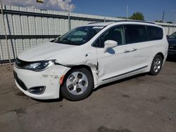 Chrysler salvage cars for sale: 2018 Chrysler Pacifica Hybrid Touring L