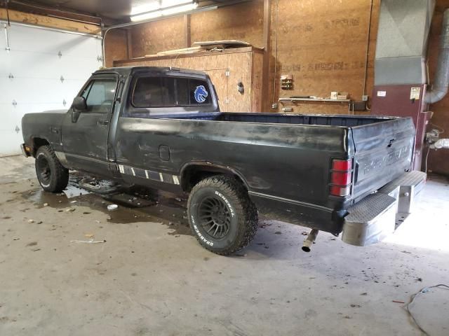 1989 Dodge W-SERIES W150