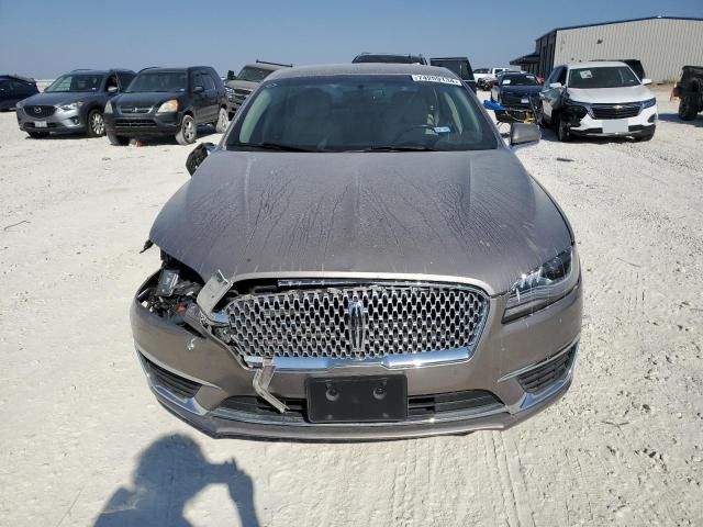 2018 Lincoln MKZ Select