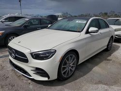 Salvage cars for sale at Riverview, FL auction: 2022 Mercedes-Benz E 450 4matic