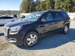 Salvage cars for sale at Concord, NC auction: 2017 GMC Acadia Limited SLT-2