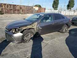 Salvage cars for sale at Wilmington, CA auction: 2017 Toyota Camry LE