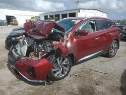 Salvage cars for sale at Riverview, FL auction: 2021 Nissan Murano SL