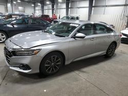 Salvage cars for sale at Ham Lake, MN auction: 2021 Honda Accord EXL