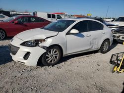 Salvage cars for sale at Cahokia Heights, IL auction: 2012 Mazda 3 I