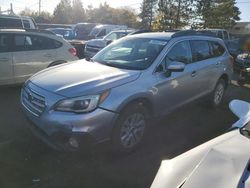 Subaru Outback 2.5i Premium salvage cars for sale: 2016 Subaru Outback 2.5I Premium