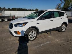 Salvage cars for sale at Dunn, NC auction: 2018 Ford Escape S