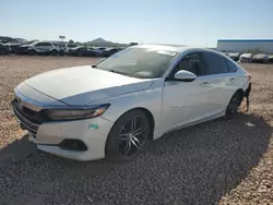 Salvage cars for sale at auction: 2021 Honda Accord Touring