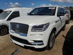 Carros salvage para piezas a la venta en subasta: 2019 Lincoln Navigator Reserve