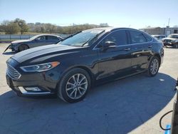 Salvage cars for sale at Lebanon, TN auction: 2017 Ford Fusion SE