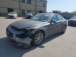 Salvage cars for sale at Wilmer, TX auction: 2015 Infiniti Q50 Base