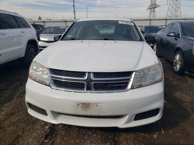 2013 Dodge Avenger SE