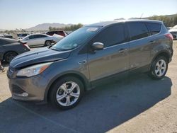 Salvage cars for sale at Las Vegas, NV auction: 2014 Ford Escape SE