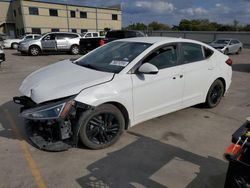 Salvage cars for sale at auction: 2020 Hyundai Elantra SEL