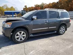 Vehiculos salvage en venta de Copart Bridgeton, MO: 2011 Nissan Armada Platinum