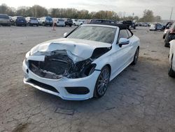 Vehiculos salvage en venta de Copart Bridgeton, MO: 2017 Mercedes-Benz C300