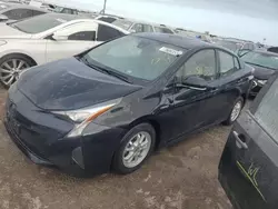 Flood-damaged cars for sale at auction: 2016 Toyota Prius