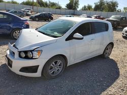 Chevrolet salvage cars for sale: 2015 Chevrolet Sonic LT