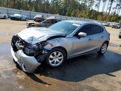 Salvage cars for sale at Harleyville, SC auction: 2015 Mazda 3 Sport