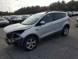 Salvage cars for sale at Exeter, RI auction: 2015 Ford Escape SE