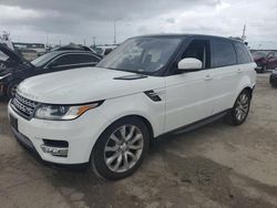 Land Rover salvage cars for sale: 2016 Land Rover Range Rover Sport HSE