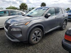 Nissan salvage cars for sale: 2021 Nissan Rogue SV