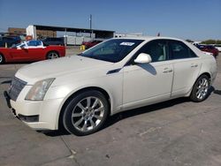 Salvage cars for sale at Grand Prairie, TX auction: 2008 Cadillac CTS