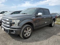 Flood-damaged cars for sale at auction: 2016 Ford F150 Supercrew