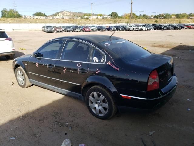 2001 Volkswagen Passat GLX 4MOTION