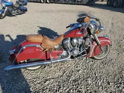 Salvage motorcycles for sale at Appleton, WI auction: 2016 Indian Motorcycle Co. Chief Vintage