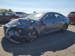 Salvage cars for sale at Pennsburg, PA auction: 2021 Nissan Sentra SV