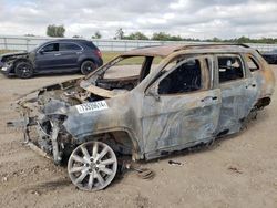 Salvage cars for sale at Houston, TX auction: 2017 Jeep Cherokee Limited