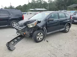 Salvage cars for sale at Savannah, GA auction: 2013 Honda CR-V LX