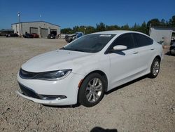 Salvage cars for sale at Memphis, TN auction: 2015 Chrysler 200 Limited