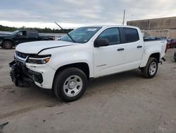 Salvage cars for sale at Fredericksburg, VA auction: 2021 Chevrolet Colorado