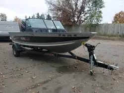 Salvage boats for sale at Ham Lake, MN auction: 2021 Alumacraft Boat