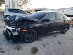 Salvage cars for sale at Riverview, FL auction: 2021 Honda Civic EX