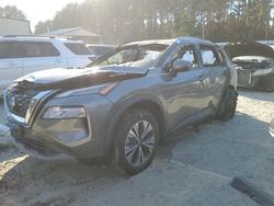 Salvage cars for sale at Seaford, DE auction: 2021 Nissan Rogue SV