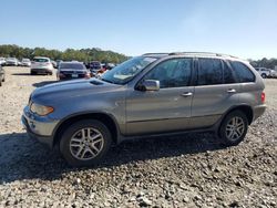 Salvage cars for sale at Savannah, GA auction: 2006 BMW X5 3.0I