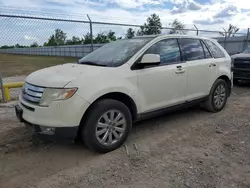 Salvage cars for sale at Houston, TX auction: 2007 Ford Edge SEL Plus