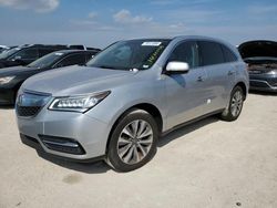 2015 Acura MDX Technology en venta en Riverview, FL