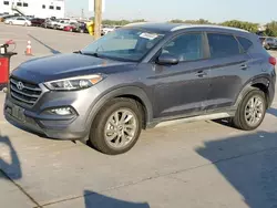 Salvage cars for sale at Grand Prairie, TX auction: 2018 Hyundai Tucson SEL