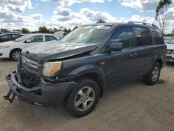 Honda salvage cars for sale: 2006 Honda Pilot EX