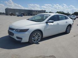 Vehiculos salvage en venta de Copart Wilmer, TX: 2018 Chevrolet Malibu LT