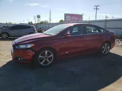 Salvage cars for sale at Chicago Heights, IL auction: 2014 Ford Fusion SE