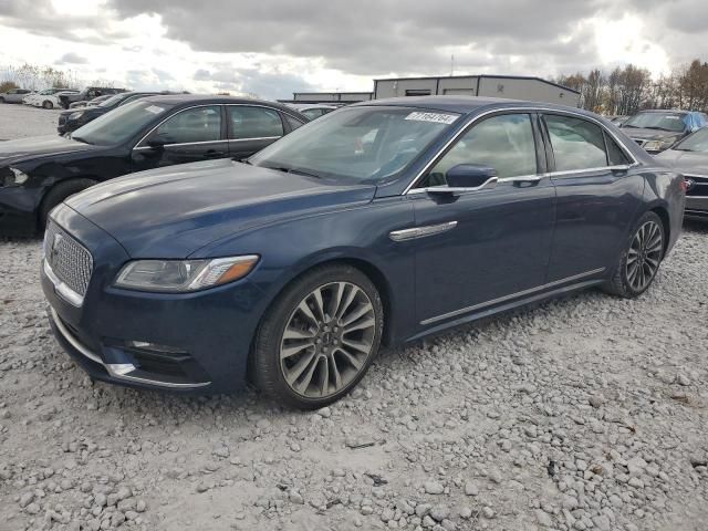 2017 Lincoln Continental Select