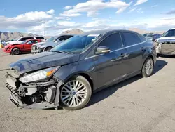 Salvage cars for sale at North Las Vegas, NV auction: 2018 Ford Focus Titanium