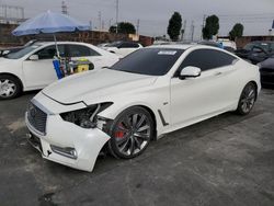 Vehiculos salvage en venta de Copart Wilmington, CA: 2018 Infiniti Q60 RED Sport 400