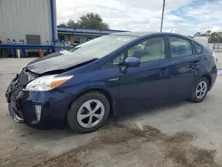 Vehiculos salvage en venta de Copart Orlando, FL: 2012 Toyota Prius